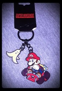 NWT Nintendo Mario Cart Keychain